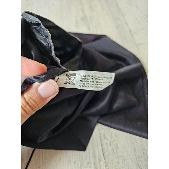 Paper magic grim reaper Halloween hanging prop mini vintage 2003 home decor - Picture 8 of 8